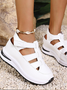 Casual Woven Hollow Thick-soled Wedge Heels Cross-border Summer Casual Sandals