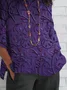 Women Floral Half Sleeve Tee T-shirt Crew Neck Casual Summer Top