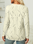 Women Striped Long Sleeve Tee T-shirt Crew Neck Casual Spring/Fall Top