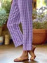 Women Geometric Long Pants Casual Spring/Fall Trousers
