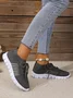 Spring And Autumn Flyknit Breathable Non-slip Lightweight Mesh Sports Shoes
