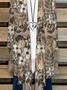 Women Floral Spring/Fall Cover-up Casual Lightweight Cardigan