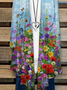Women Floral Spring/Fall Cover-up Casual Lightweight Cardigan