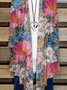 Women Floral Spring/Fall Cover-up Casual Lightweight Cardigan
