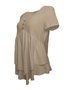 Women Plain Short Sleeve Tee T-shirt Crew Neck Casual Summer Top