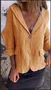 Women Plain Spring/Fall Outerwear Vintage Buckle Long Sleeve Stand Collar Regular Blazer