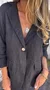 Women Plain Spring/Fall Outerwear Vintage Buckle Long Sleeve Stand Collar Regular Blazer