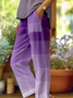 Women Abstract Long Pants Casual Spring/Fall Trousers