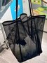 Outdoor Fashion New Versatile Shoulder Bag Children's Large Capacity Toy Storage Bag Multifunctional Beach Bag