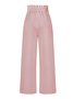 Women Plain Long Elastic Waist Pants Casual Spring/Fall Trousers