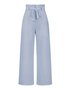Women Plain Long Elastic Waist Pants Casual Spring/Fall Trousers