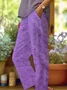 Women Abstract Long Pants Casual Spring/Fall Trousers