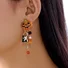 Halloween Earrings Pumpkin Gothic Tassel Women's Earrings