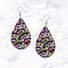 Skull Acrylic 2D Halloween Earrings