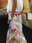 Women Floral Long Pants Casual Spring/Fall Trousers