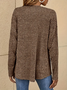 Women Abstract Long Sleeve Tee T-shirt Crew Neck Printing Casual Spring/Fall Graphic Tee Top