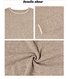 Women Plain Split Joint Winter Street Long Sleeve Crew Neck Sweater