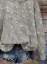 Women Floral Spring/Fall Printing Long Sleeve Casual Daily Hoodie