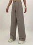 Women Houndstooth Long Pants Casual Spring/Fall Trousers