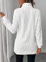 Women Plain Long Sleeve Tee T-shirt Crew Neck Casual Spring/Fall Top