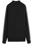 Women Geometric Split Joint Two-Piece Set Daily Long Sleeve Casual Spring/Fall Top With Pants Matching Set