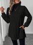 Women Plain Long Sleeve Tee T-shirt Crew Neck Casual Spring/Fall Top