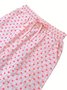Women Polka Dots Long Pants Casual Spring/Fall Trousers