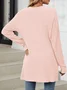 Women Plain Spring/Fall Cover-up Vintage Gathered Lightweight Cardigan