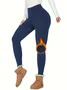 Women Plain Casual All Season Ankle Pants Leggings