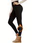Women Plain Casual All Season Ankle Pants Leggings