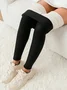 Women Plain Casual All Season Ankle Pants Leggings