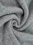 Women Plain Spring/Fall Cover-up Vintage Split Joint Lightweight Cardigan