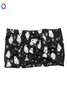 Halloween Skull Ghost Floral Headband Horror Flat Cross Hairband Headband