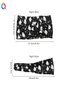 Halloween Skull Ghost Floral Headband Horror Flat Cross Hairband Headband