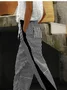 Women Striped Long Pants Casual Spring/Fall Trousers
