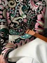 Women Floral Long Sleeve Blouse Spring/Fall Printing Daily Casual Top