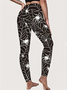 Women Halloween Casual All Season Printing Long Leggings