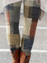 Women Abstract Casual All Season Printing Long Leggings
