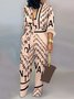 Women Striped Mock Neck Sleeveless Casual Summer Jumpsuit