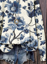 Women Floral Crew Neck Printing Casual Spring/Fall Long Sleeve Sweatshirt