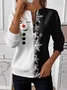 Women Christmas Crew Neck Vintage Spring/Fall Long Sleeve Sweatshirt