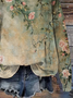 Women Floral Crew Neck Printing Casual Spring/Fall Long Sleeve Sweatshirt