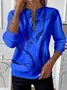 Women Abstract Crew Neck Printing Casual Spring/Fall Long Sleeve Sweatshirt