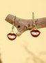 Halloween Earrings Horror Funny Skull Spider Pumpkin Ghost Black Cat Earrings Real Gold Electroplated Jewelry Earrings