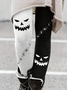 Women Halloween (pumpkin) Casual All Season Printing Long Leggings