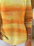 Women Abstract Printing Spring/Fall Casual Long Sleeve Crew Neck Sweater