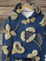 Women Floral Spring/Fall Printing Long Sleeve Casual Daily Hoodie