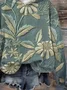 Women Floral Spring/Fall Printing Long Sleeve Casual Daily Hoodie