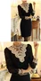 Women Floral Long Sleeve Tee T-shirt Stand Collar Beaded Vintage Spring/Fall Top