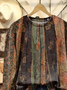 Women Abstract Crew Neck Printing Casual Spring/Fall Long Sleeve Sweatshirt